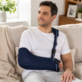 Y&M Breathable Adjustable Shoulder Slings, Blue, Size M